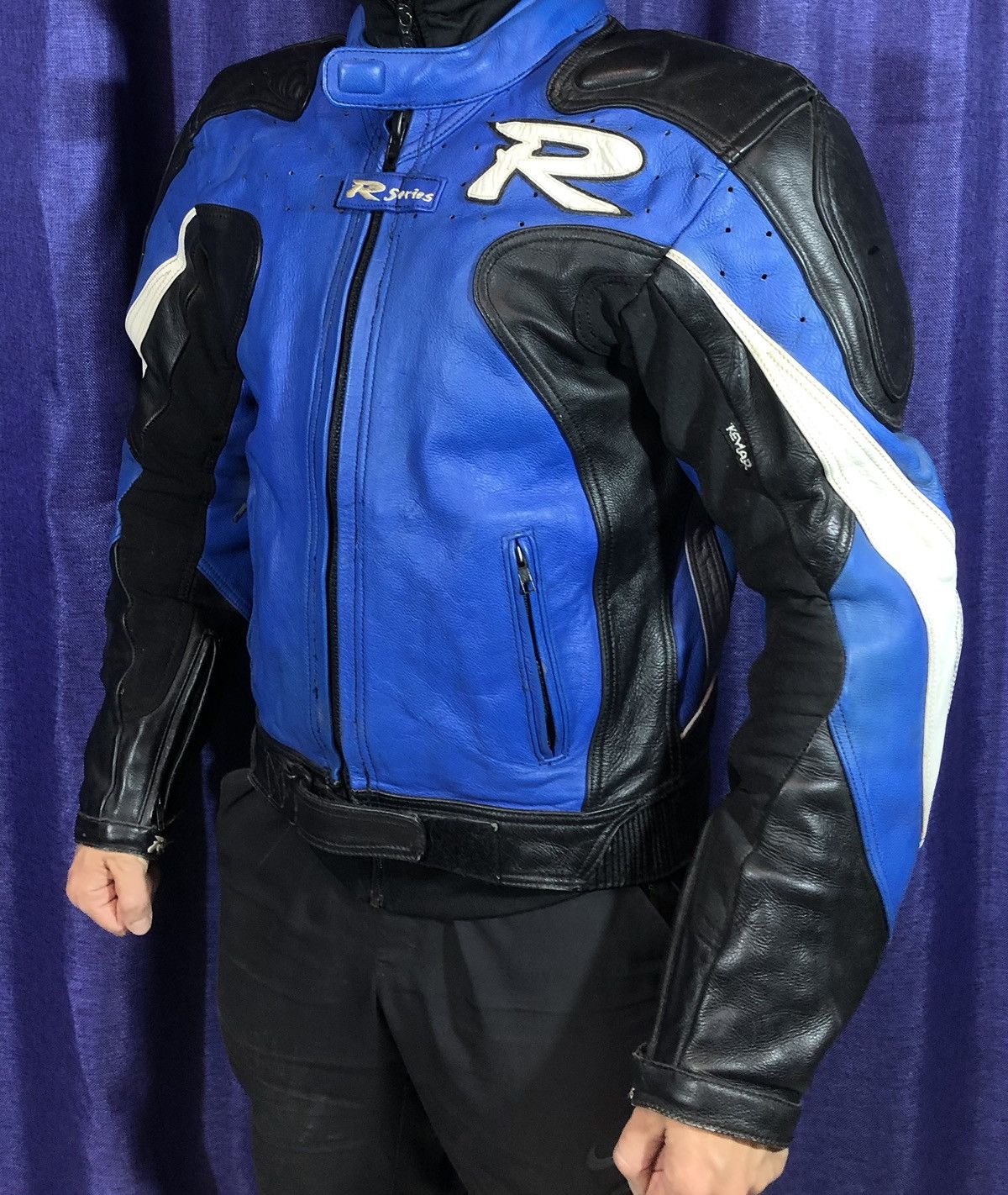 Suzuki Motorcycle Leather Jacket Racing
