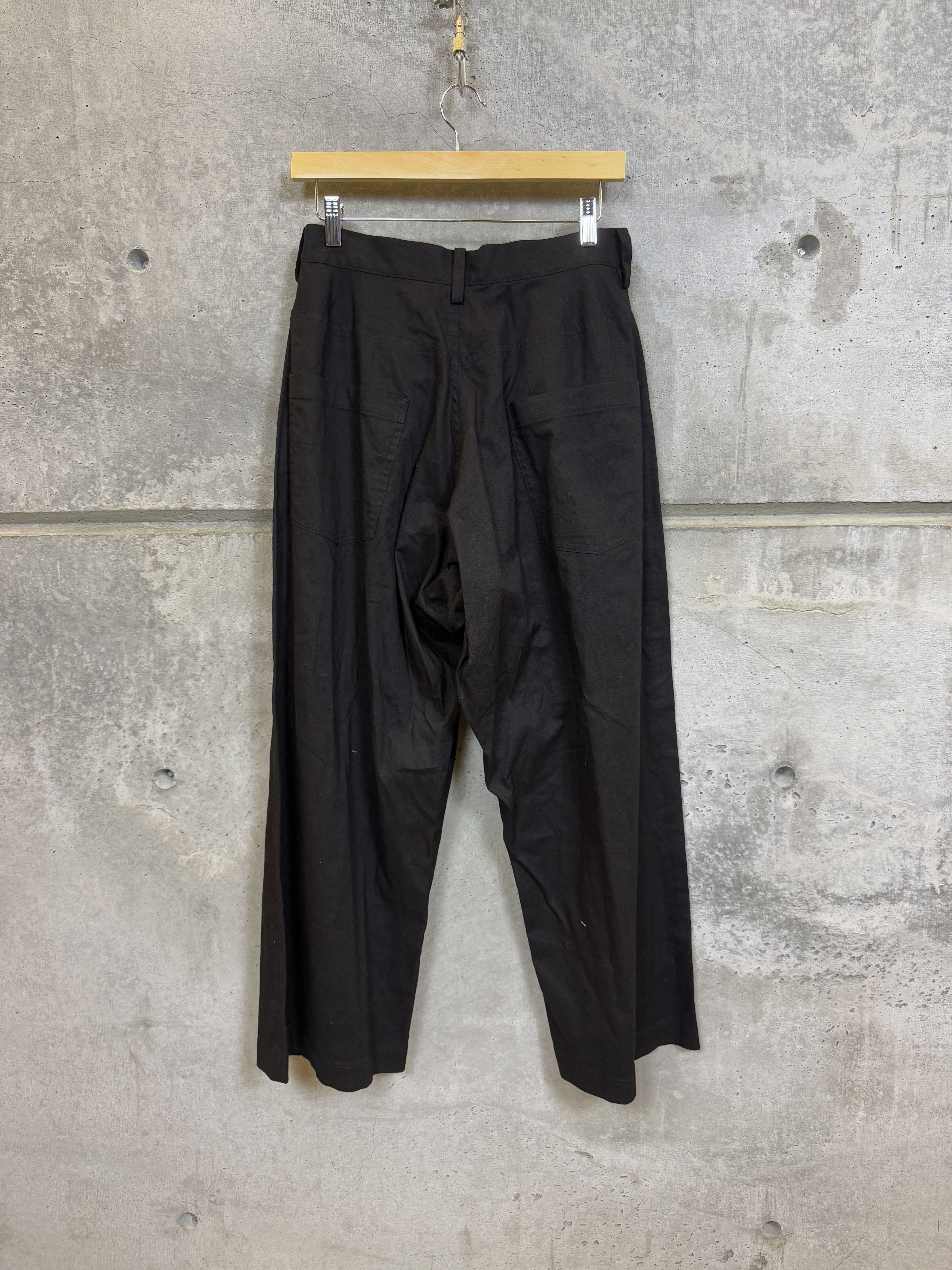 Yohji Yamamoto Yohji Yamamoto Yoke Flare Pants Size US 30 / EU 46 - 2 Thumbnail