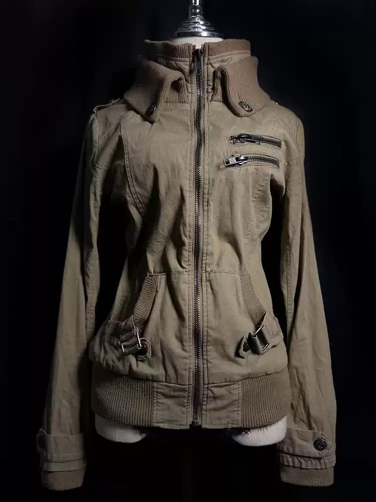 Other Archival Multi-Buckle Cyber-Goth Tactical Jacket Size M / US 6-8 / IT 42-44 - 1 Thumbnail