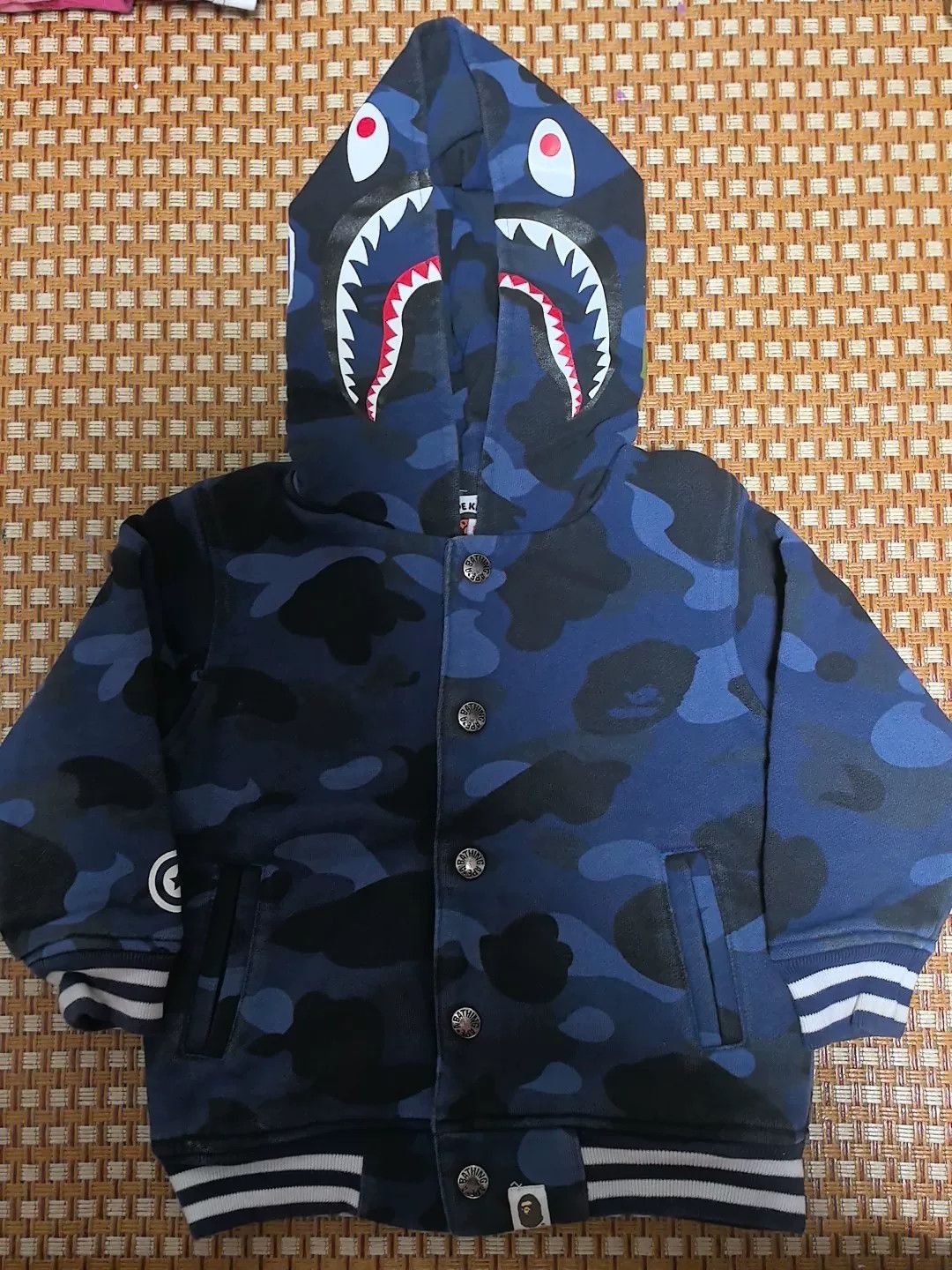 Bape Bape Blue Camo Jacket Outerwear Size US XXL / EU 58 / 5 - 1 Thumbnail