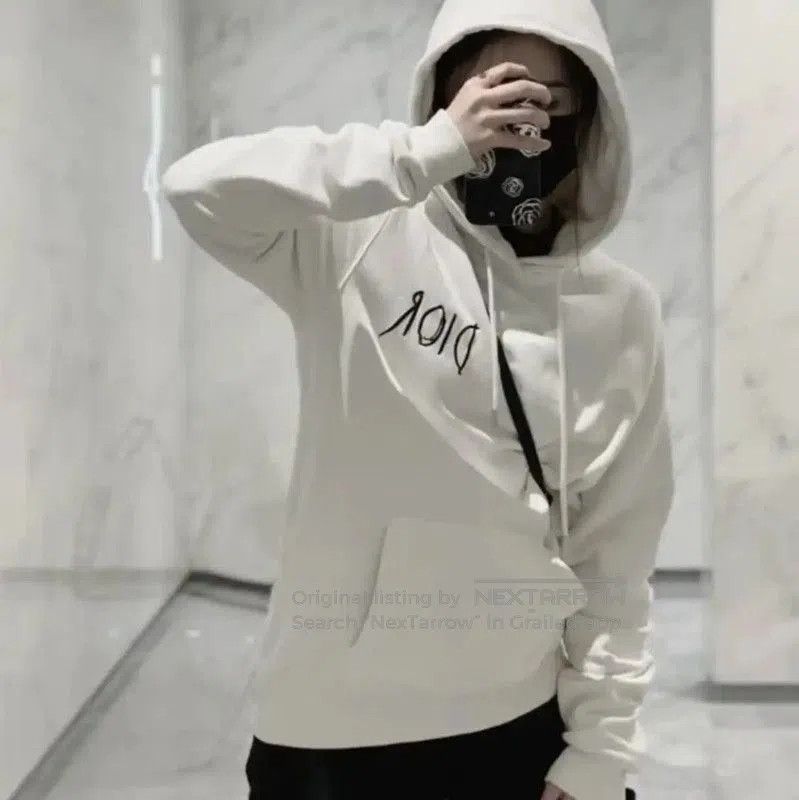 Dior Dior Women's White Cotton Hoodie . Size XS / US 0-2 / IT 36-38 - 5 Thumbnail