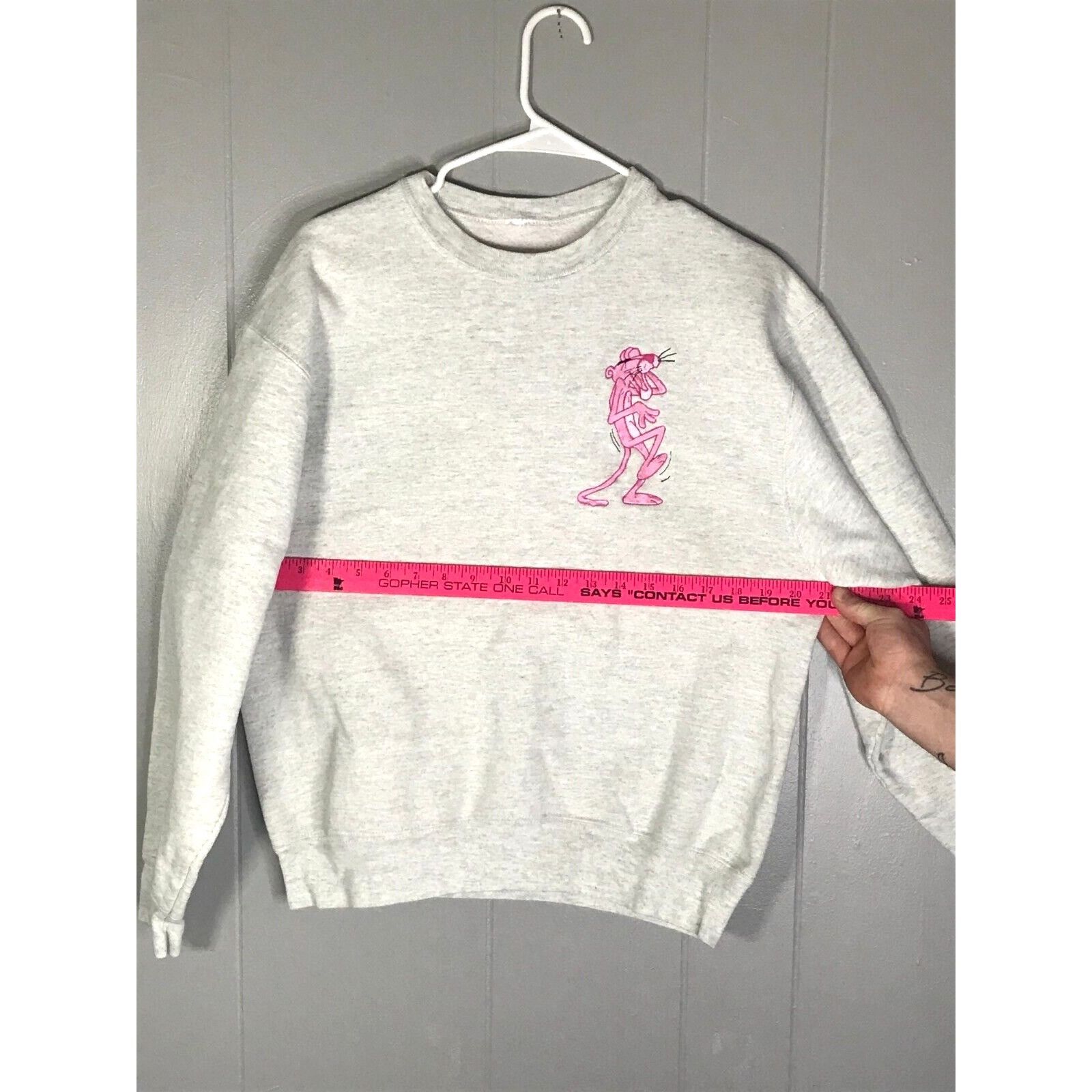 Vintage Vintage 1992 United Artist Pink Panther Crewneck Cartoon Gra Size US M / EU 48-50 / 2 - 7 Thumbnail