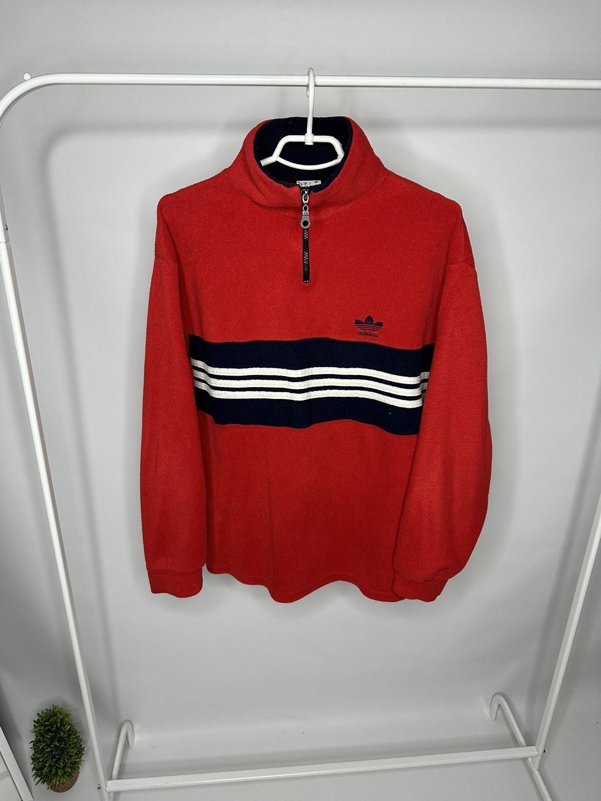 Adidas × Vintage Adidas Vintage Fleece Size US L / EU 52-54 / 3 - 1 Thumbnail