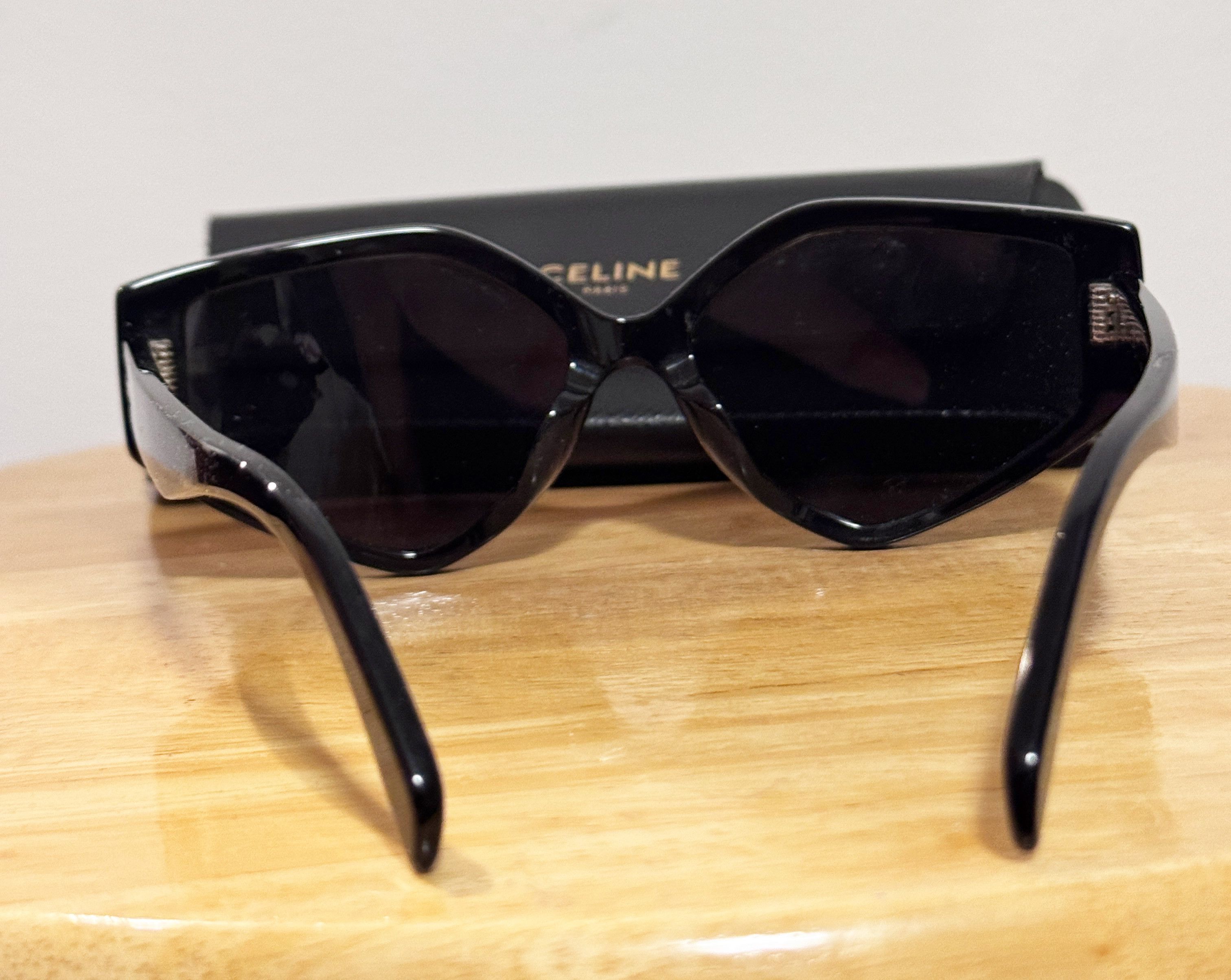 Celine Celine CL40229F Black Angular Geometric Sunglasses Size ONE SIZE - 2 Thumbnail