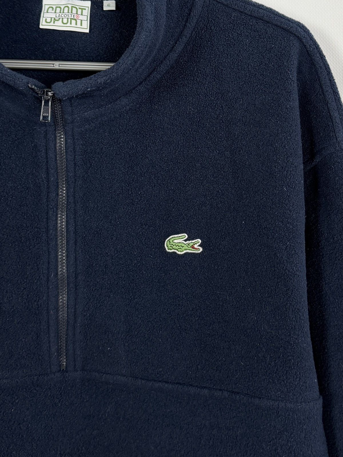 Lacoste Lacoste Sport Half Zip Fleece Jacket Vintage Pullover XL Size US XL / EU 56 / 4 - 6 Thumbnail