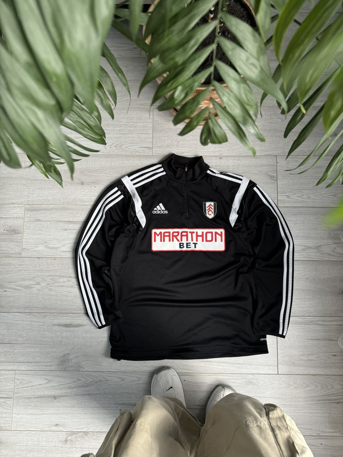 Adidas × Vintage Vintage Hulham Adidas Soccer Jersey Long Sleeveshirt Size US L / EU 52-54 / 3 - 1 Thumbnail