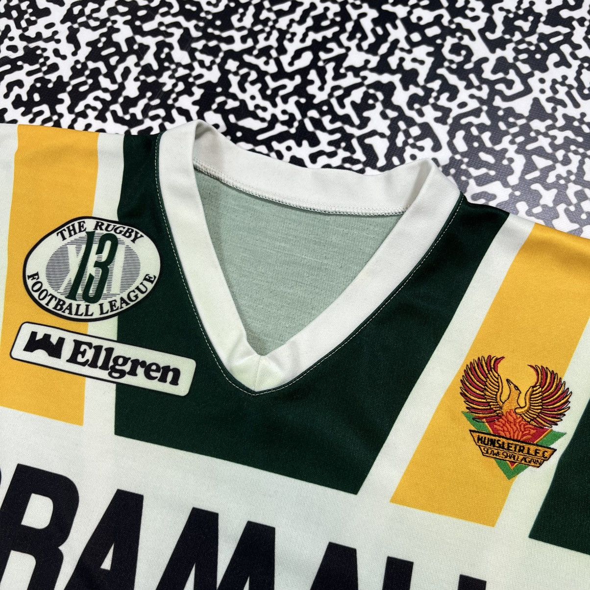 Vintage Vintage 90s Hunslet RLFC Northampton Town FC Rugby Jersey Size US L / EU 52-54 / 3 - 9 Thumbnail