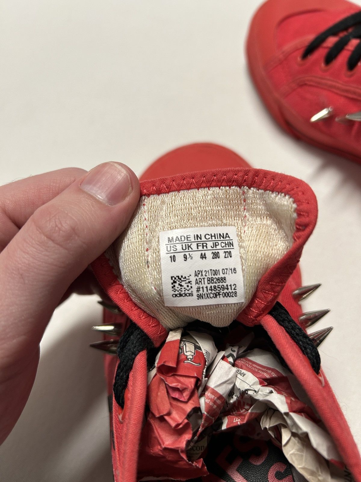 Raf Simons 2016 Matrix Spirit Low Size US 10 / EU 43 - 9 Thumbnail