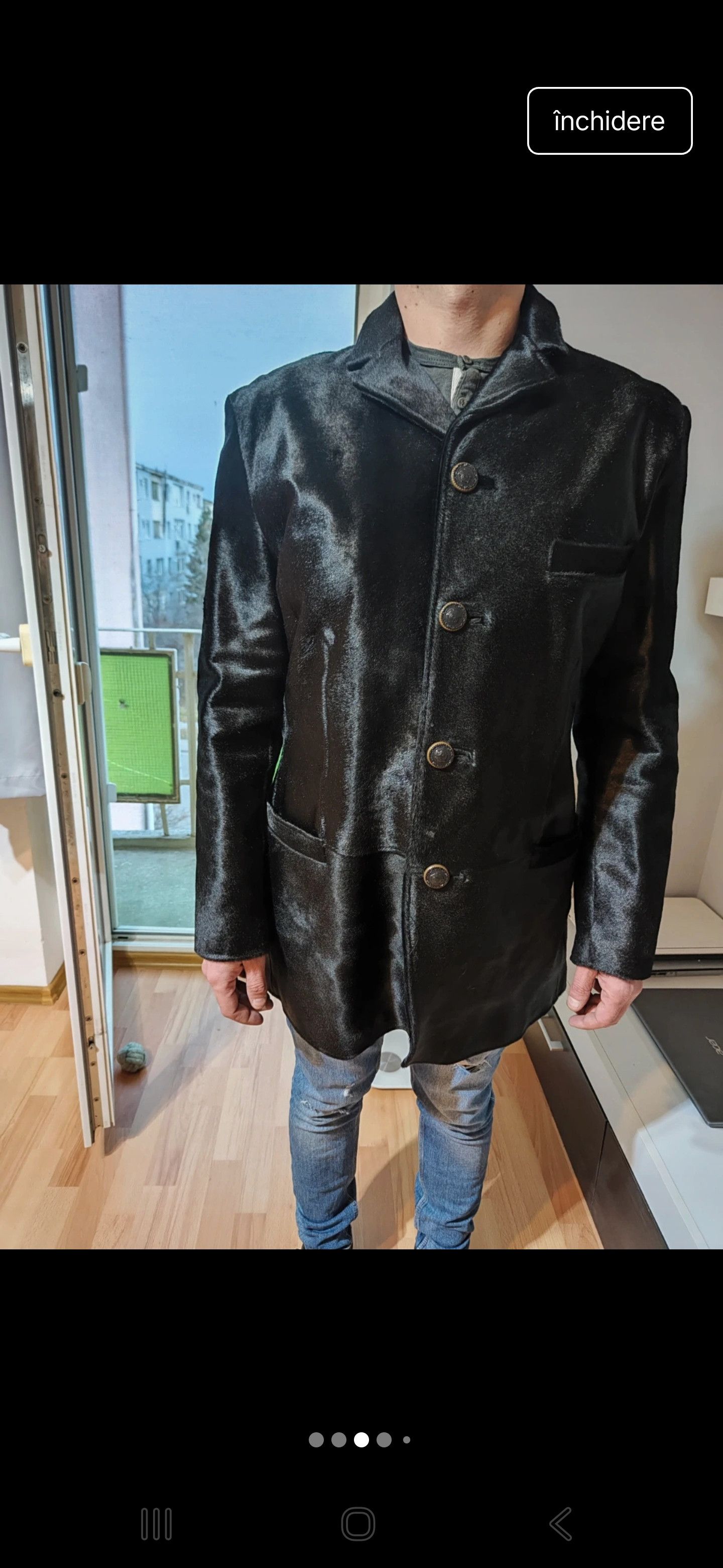Other Gianni Versace vintage leather blazer Size 52L - 11 Thumbnail