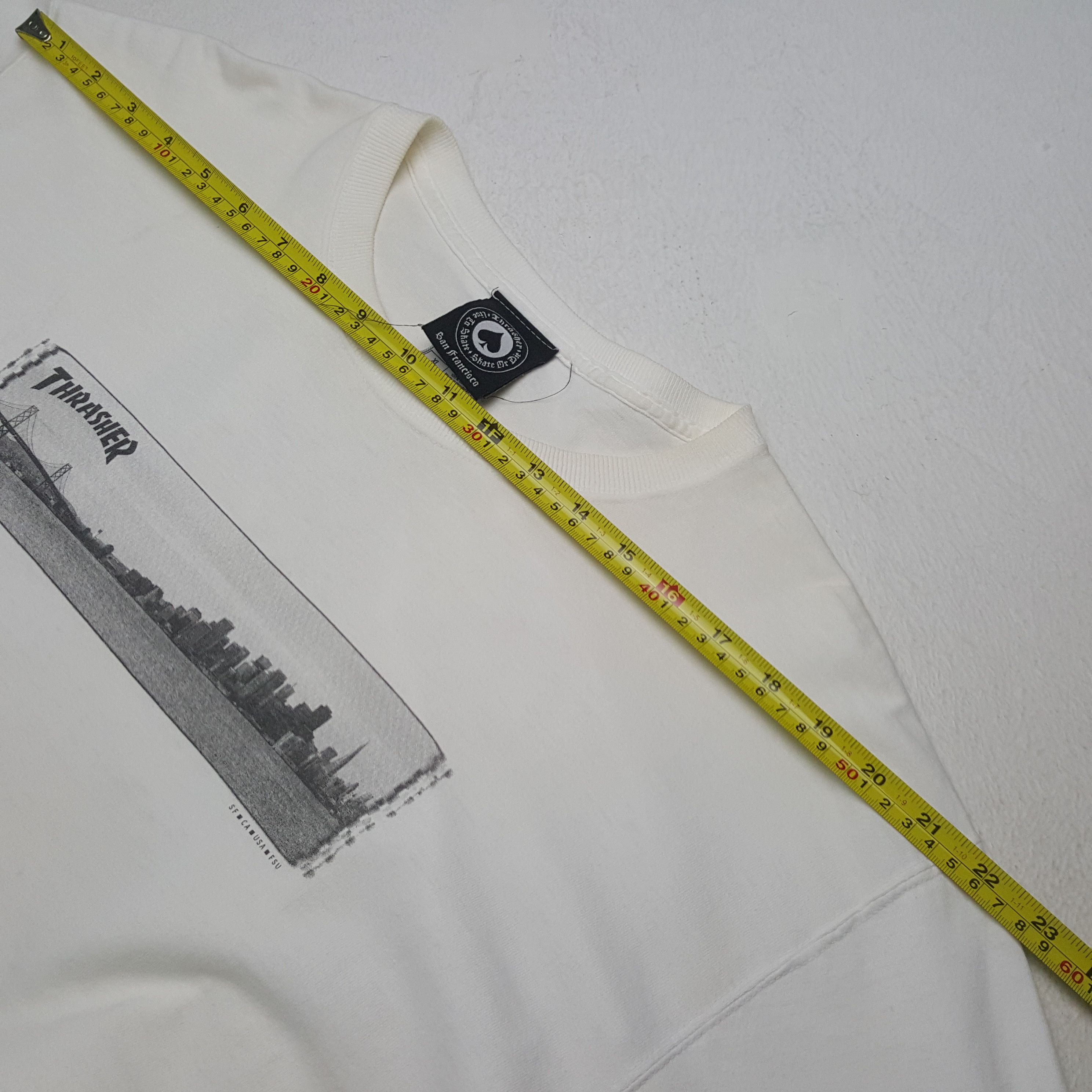 Thrasher Thrasher Skateboard Style Rare Tshirt 32 Size US L / EU 52-54 / 3 - 7 Thumbnail