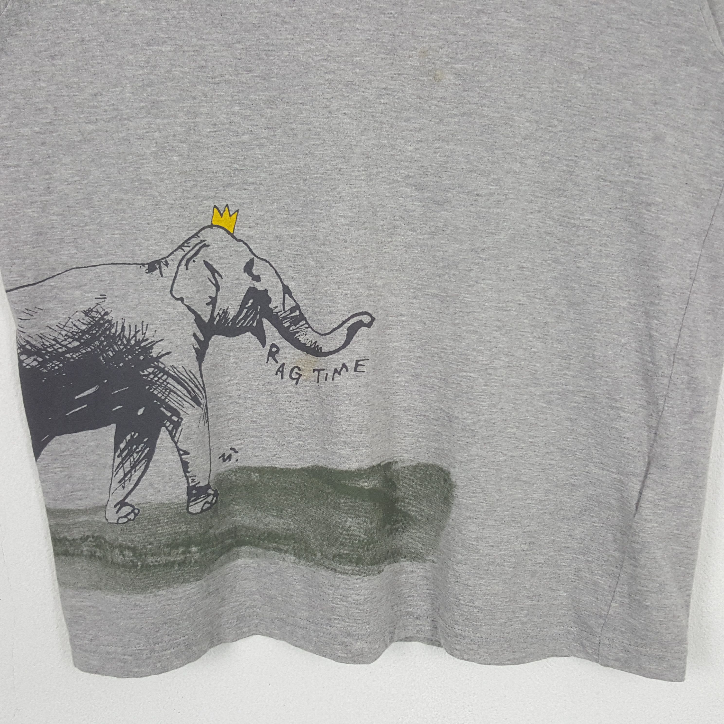 Yohji Yamamoto Vintage Y's For Living by Yohji Yamamoto Tshirt RR9 Size US M / EU 48-50 / 2 - 2 Thumbnail