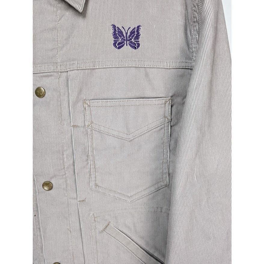 Needles o1rshd1 Needles Corduroy Penny Jacket in Grey Size US XL / EU 56 / 4 - 4 Thumbnail