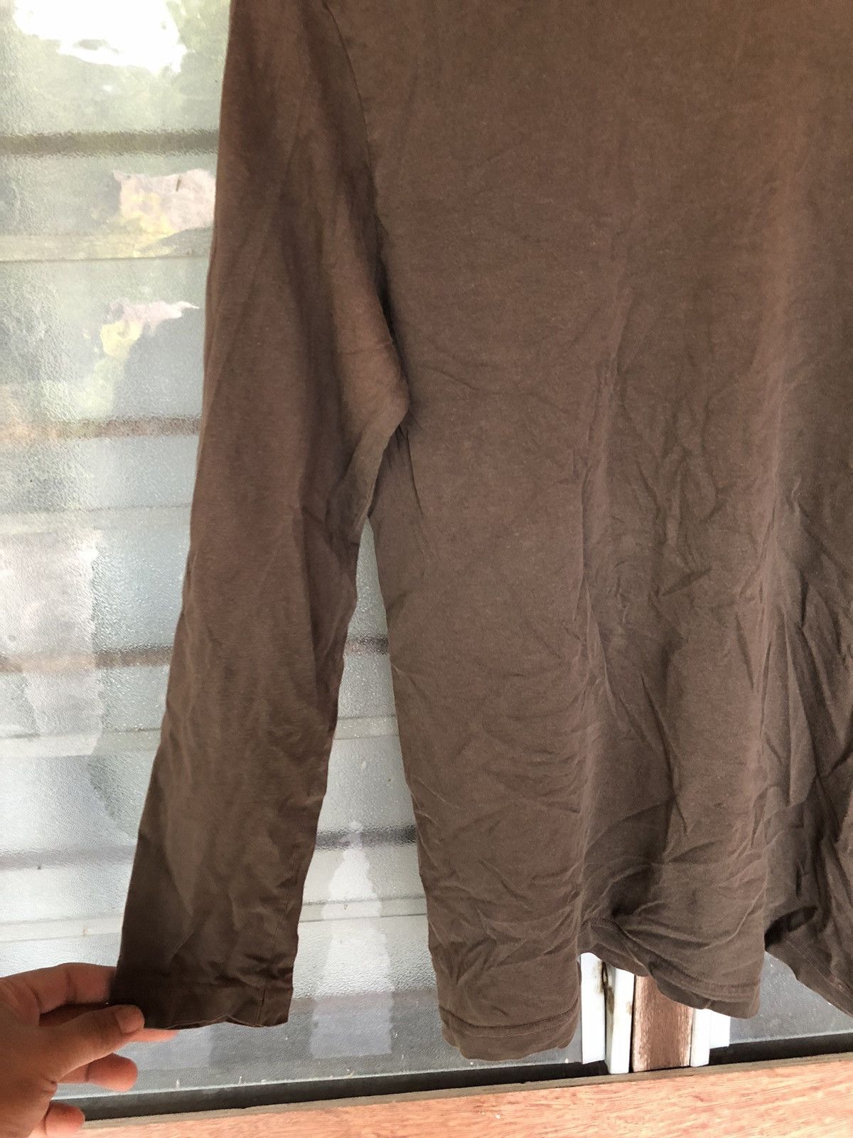 Helmut Lang Vintage Helmut Lang Long Sleeve Tee Size US M / EU 48-50 / 2 - 6 Thumbnail
