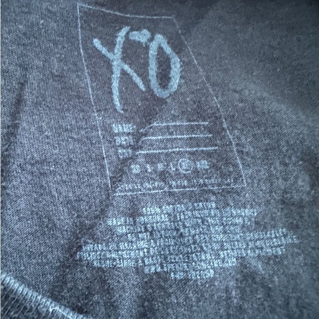The Weeknd The Weeknd Official XO Starboy Black Tee Skeleton Cross XL Size US XL / EU 56 / 4 - 9 Thumbnail