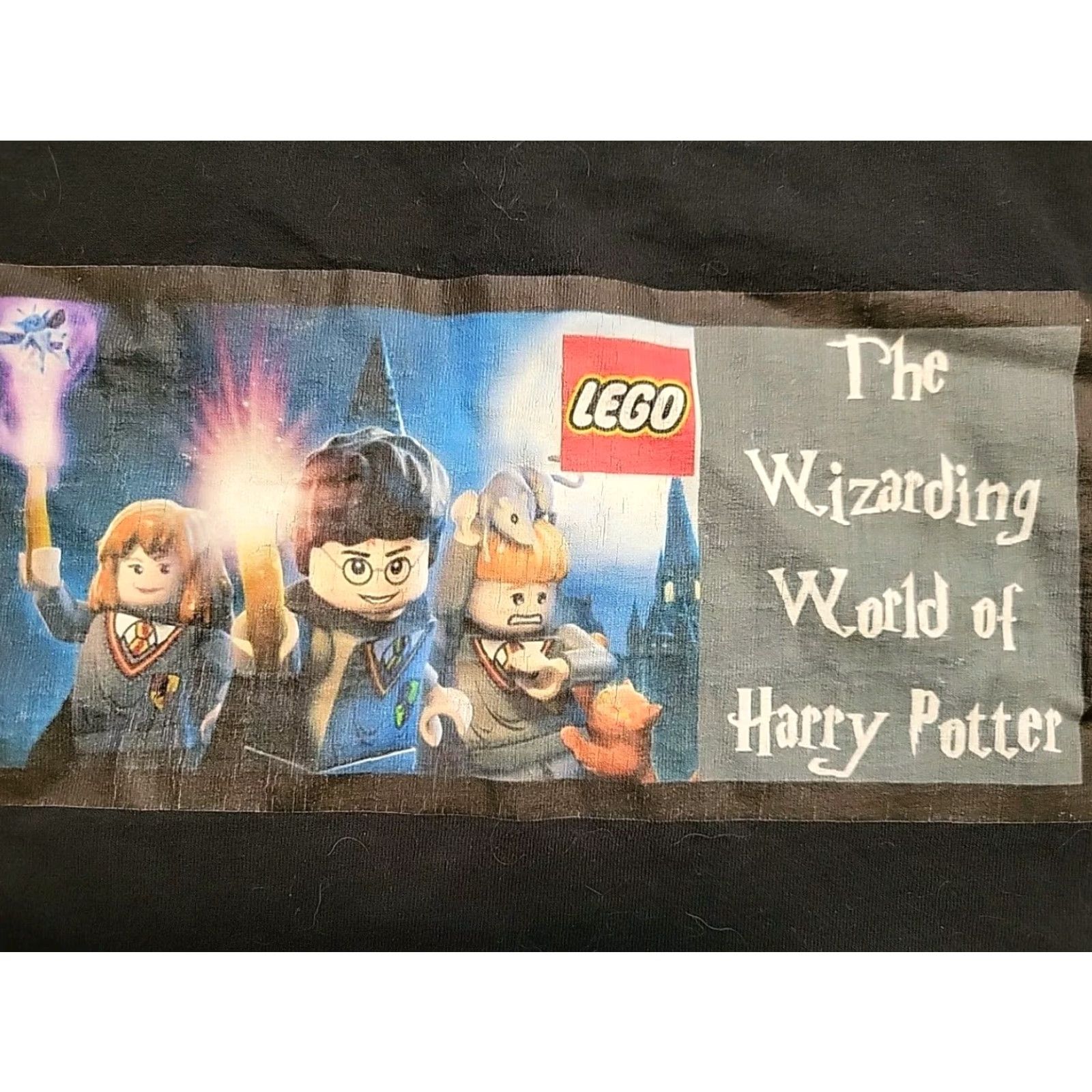 Fruit Of The Loom VINTAGE Fruit Of The Loom Tank Top Harry Potter XL Black Cotton Mens 46 Chest Graphic Tee 2000s Size US XL / EU 56 / 4 - 2 Thumbnail