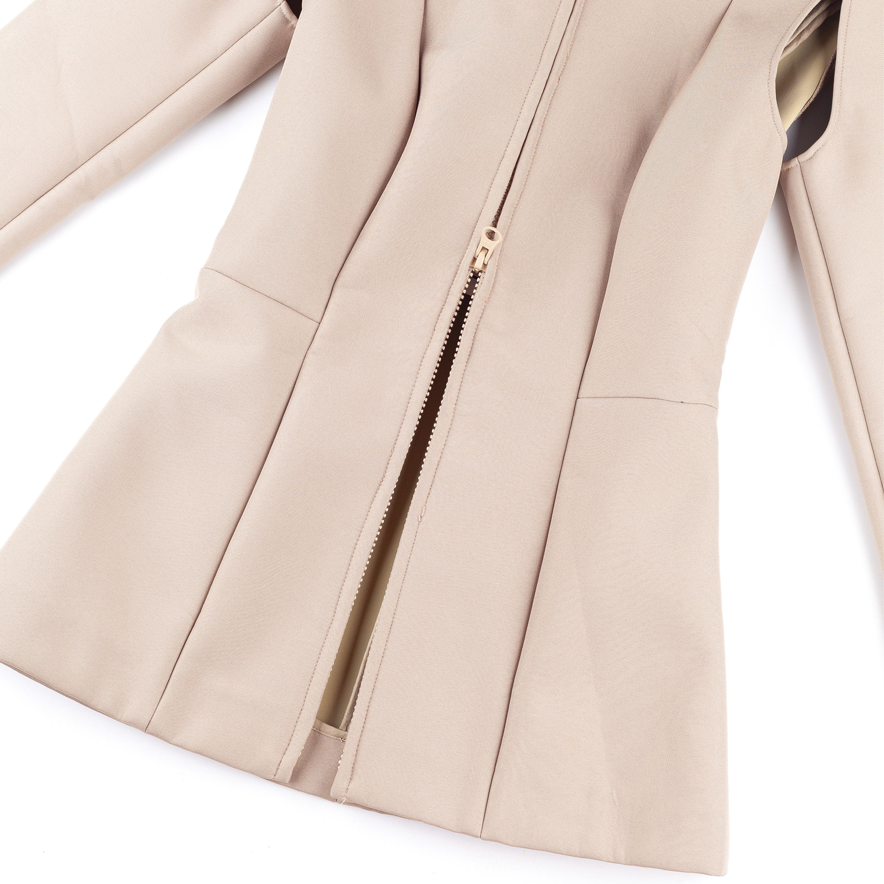 H&M × Maison Margiela Margiela x H&M RE-Edition Brown Bronze Cut-out Jacket (XS) Size XS / US 0-2 / IT 36-38 - 4 Thumbnail