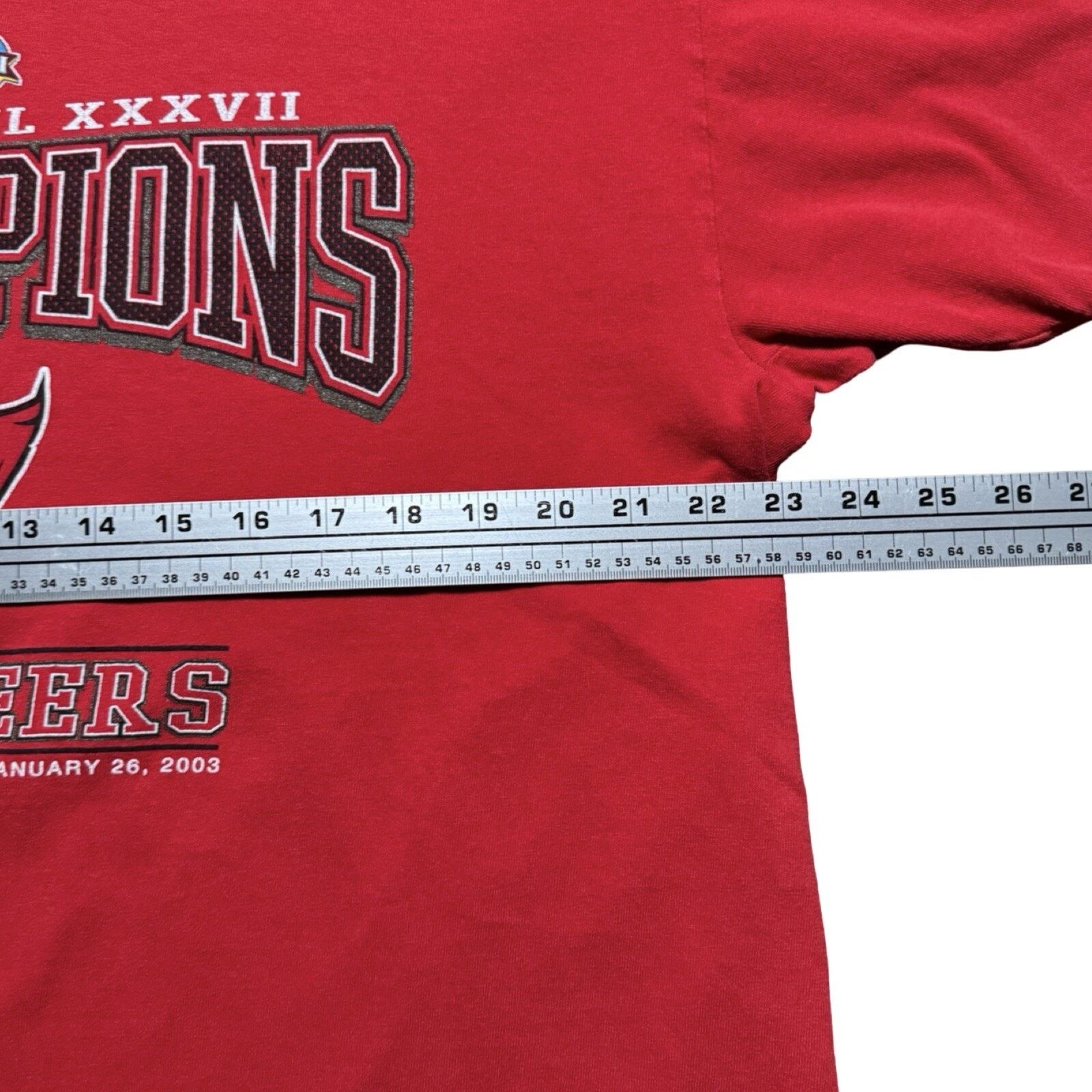 Lee Tampa Bay Buccaneers Super Bowl XXXVII NFL T Shirt XL Size US XL / EU 56 / 4 - 3 Thumbnail