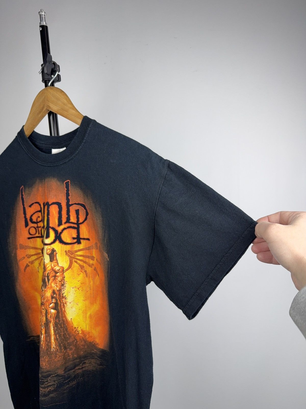 Band Tees 00s Lamb of God 2009 Vintage Band Tee Wrath Era Metal Size US M / EU 48-50 / 2 - 7 Thumbnail