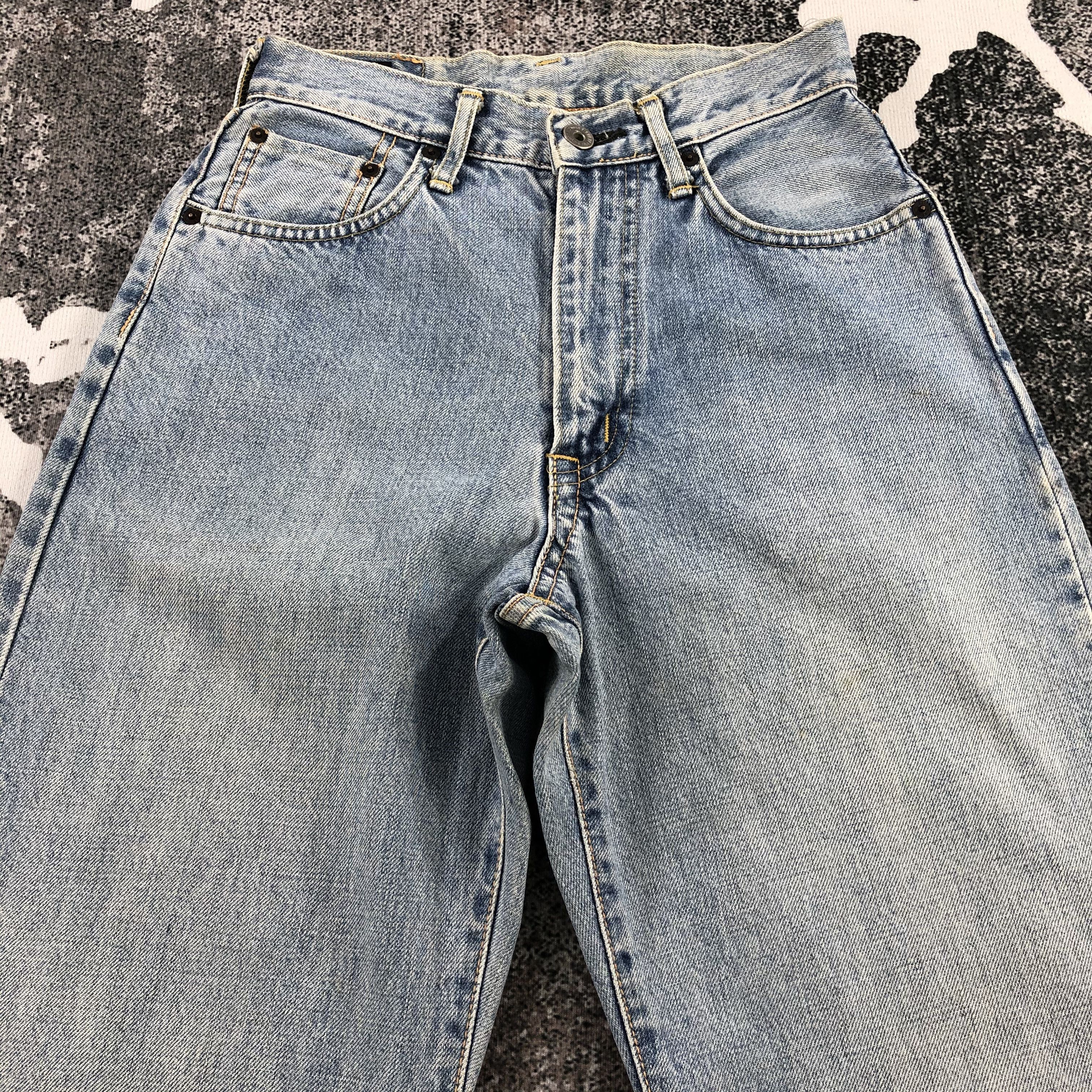 Edwin Size 25x30 Vintage Something Edwin 505 Jeans Selvedge Denim Size 25" / US 0 / IT 36 - 3 Thumbnail