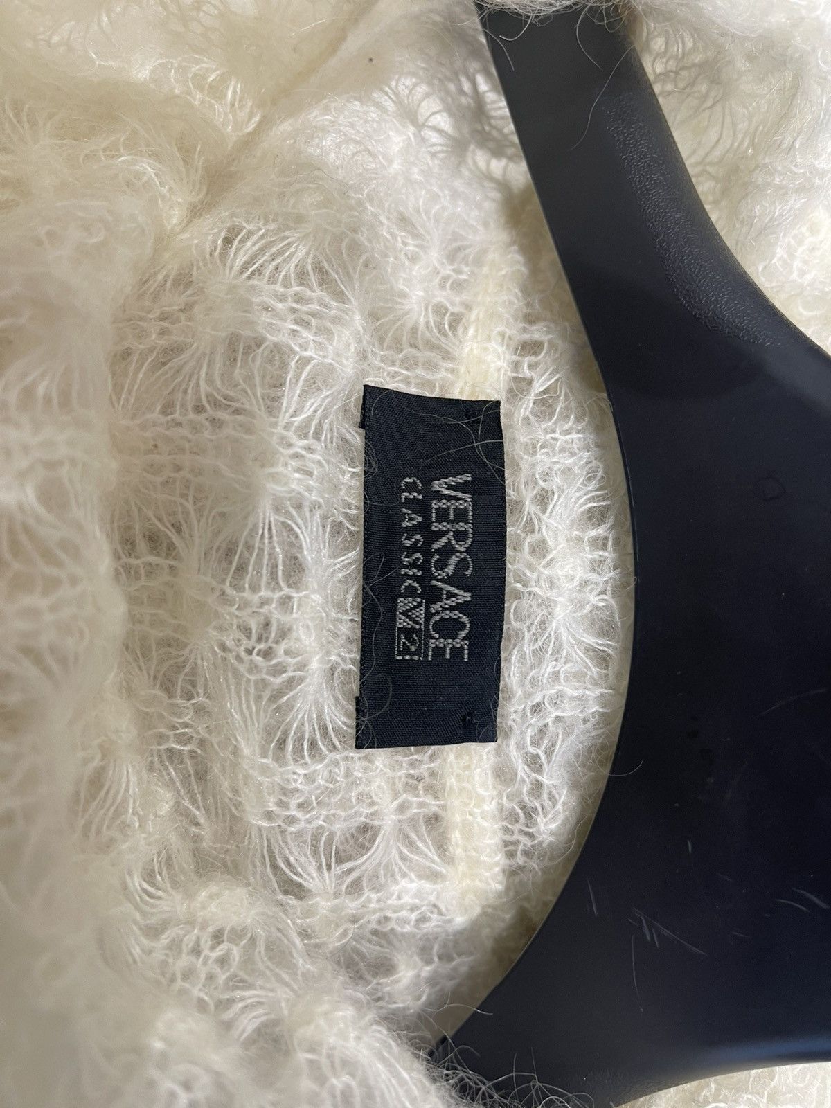 Versace Versace IT 44 (UK 12) Mohair-Blend Open-Knit Sleeveless Top Size M / US 6-8 / IT 42-44 - 8 Thumbnail