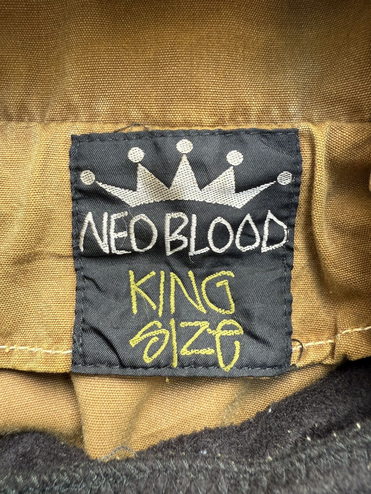 Stussy Vintage RARE Neo Blood x Stussy "King Size" Baggy HipHop Size US XL / EU 56 / 4 - 7 Thumbnail