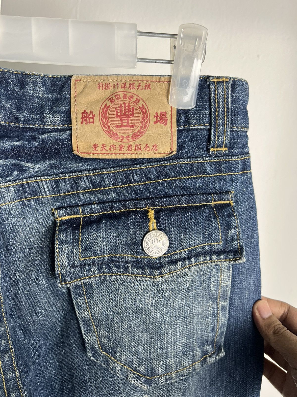 Japanese Brand × Kamakura × Vintage Vintage Kamakuri Koi Jeans Denim Size US 30 / EU 46 - 7 Thumbnail