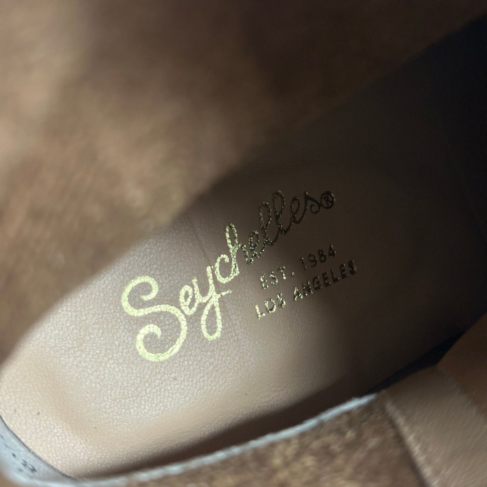 Seychelles Seychelles Desirable Leather Heeled Ankle Boots Size 8.5 Size US 8.5 / IT 38.5 - 8 Thumbnail