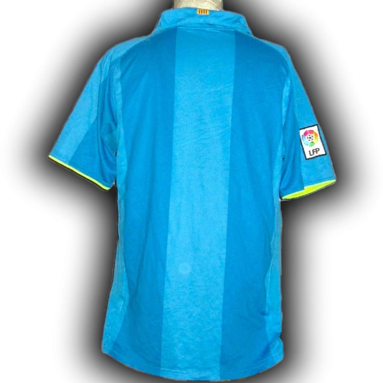 Nike Fc Barcelona Spain 2007 2008 Away Shirt Jersey fcb barca Size US XL / EU 56 / 4 - 2 Thumbnail
