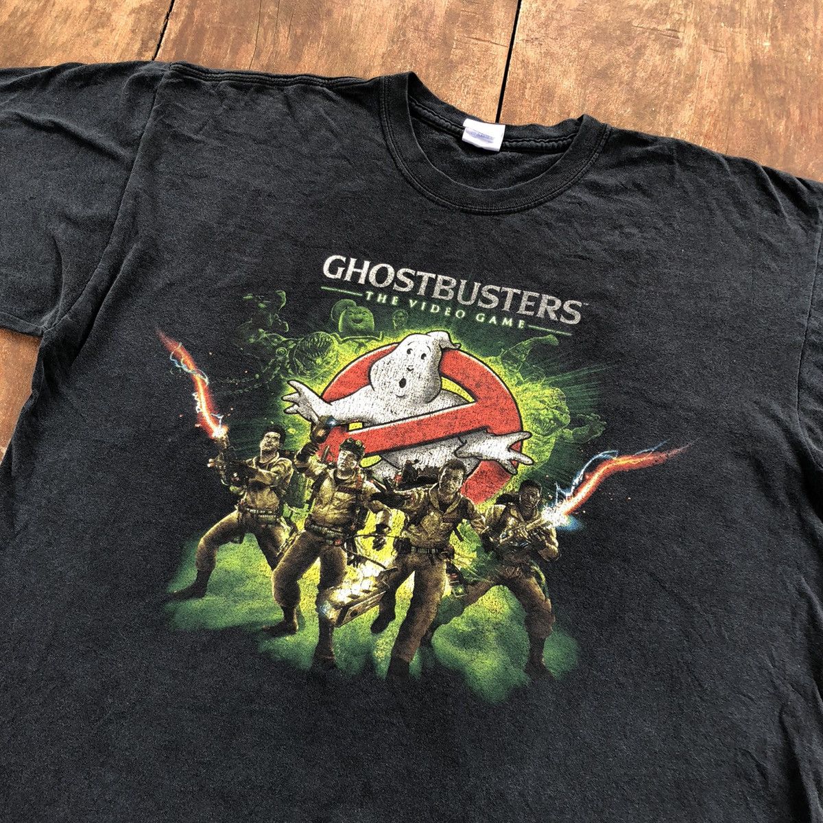 Vintage Vintage Ghostbuster The Video Game Rare T Shirt Size US XL / EU 56 / 4 - 1 Thumbnail