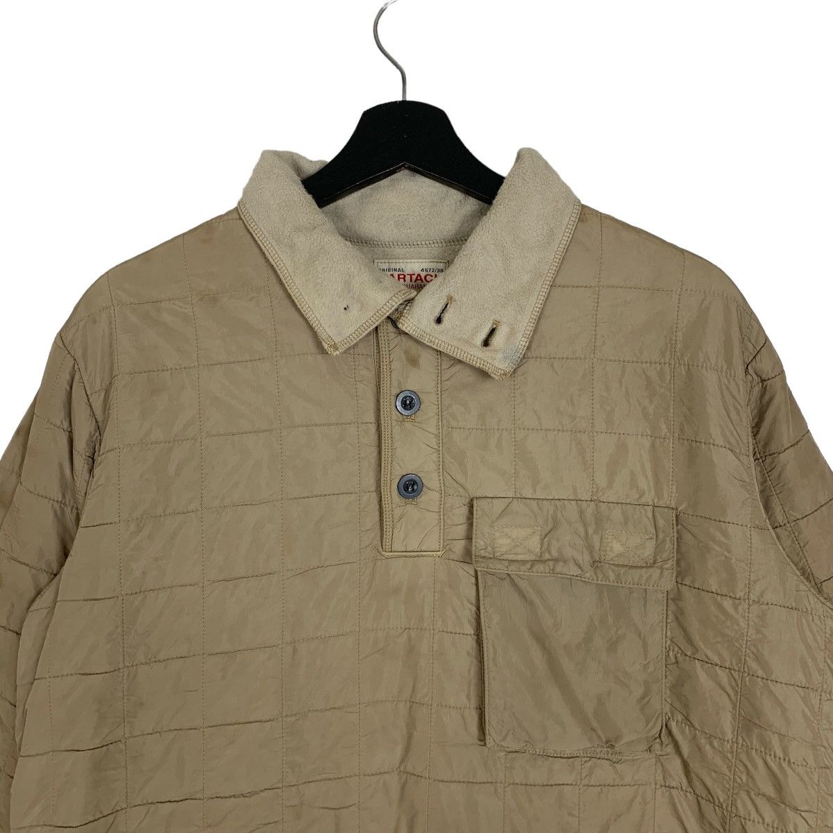 Japanese Brand Bartack Guaranteed Japanese Brand Quilted Half Button Jacket Size US M / EU 48-50 / 2 - 3 Thumbnail
