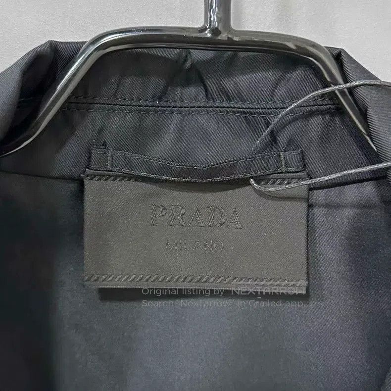Prada Prada Black recycled nylon triangle label jacket Size US M / EU 48-50 / 2 - 5 Thumbnail