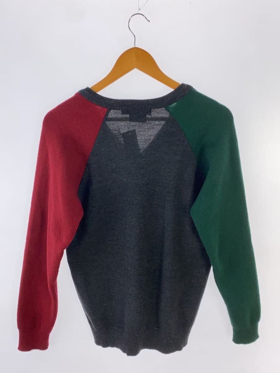 Comme des Garcons × Comme des Garcons Homme Deux Raglan V Neck Knit Sweater Size US M / EU 48-50 / 2 - 2 Thumbnail