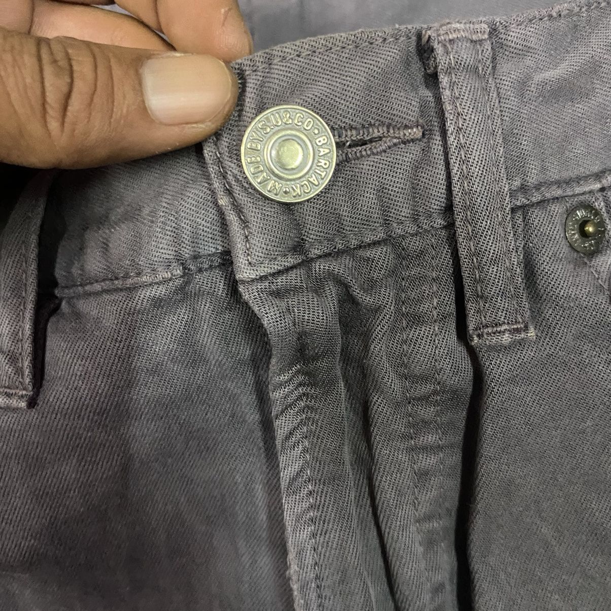 Japanese Brand × Jean × Vintage Vintage Japan Bartack Faded Jeans Size US 30 / EU 46 - 4 Thumbnail