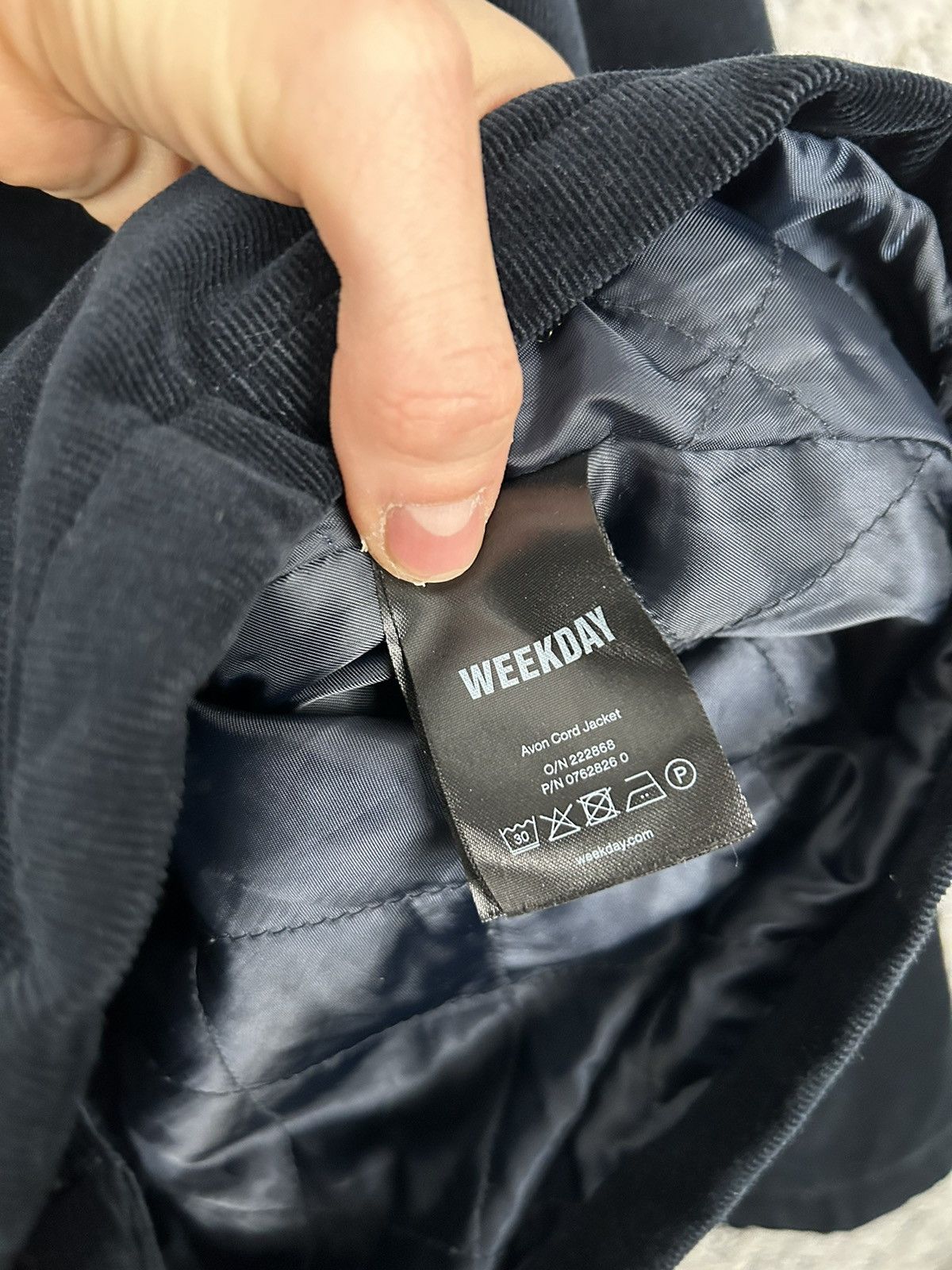 Weekday Weekday Avon Cord Jacket Streetwear Elegant Grunge Rock Size US S / EU 44-46 / 1 - 6 Thumbnail