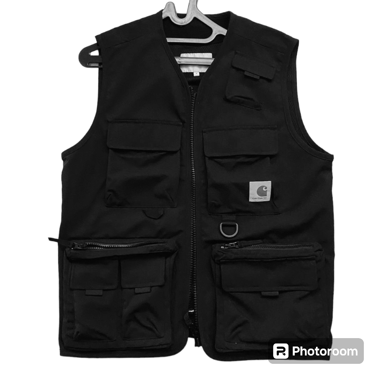 image of Carhartt Wip Elmwood Tactical Vest Black Size Xl, Men's