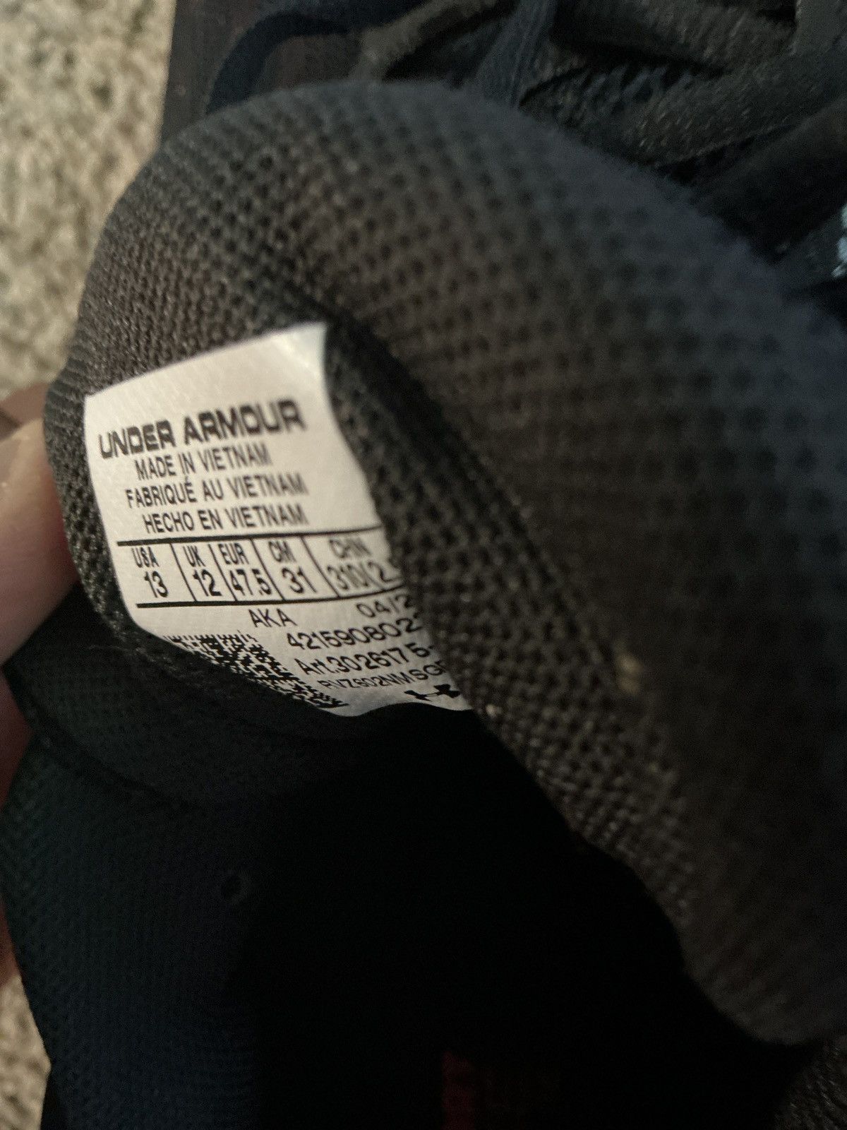 Under Armour Under Armour Charged Assert 10 Athletic Sneakers Size 13 Size US 13 / EU 46 - 6 Thumbnail