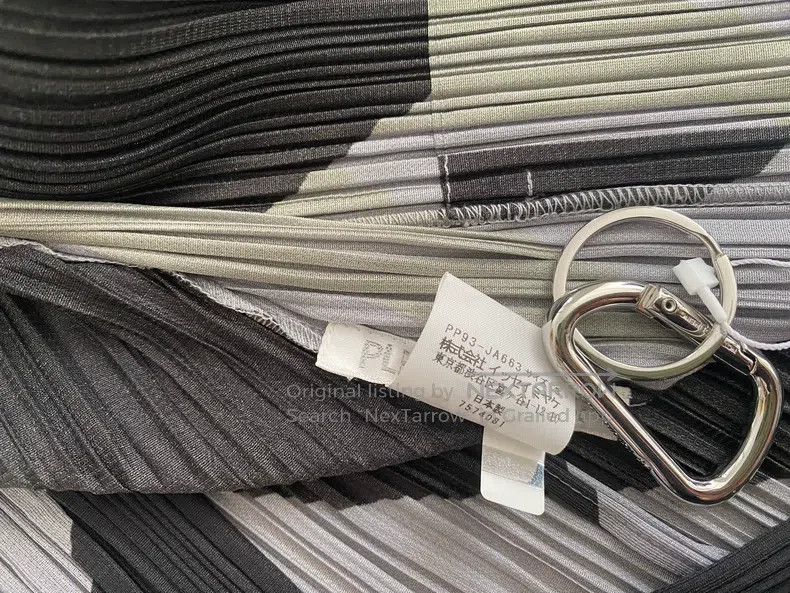 Issey Miyake Issey Miyake Long Cardigan Black Gray Color Block Size L / US 10 / IT 46 - 5 Thumbnail
