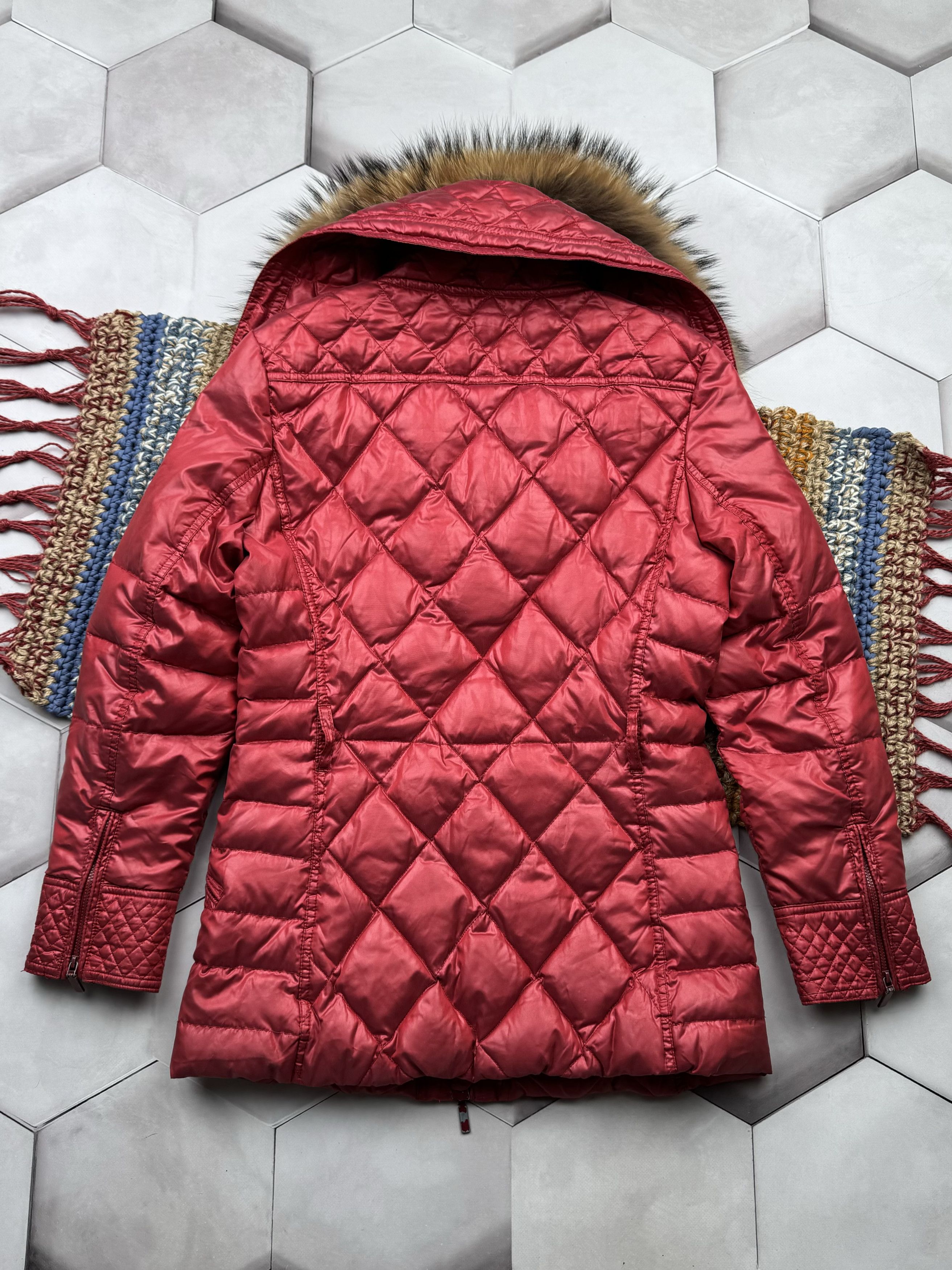 Japanese Brand Vintage Down Puffer Jacket With Real Fur Neck E4 Size L / US 10 / IT 46 - 10 Thumbnail