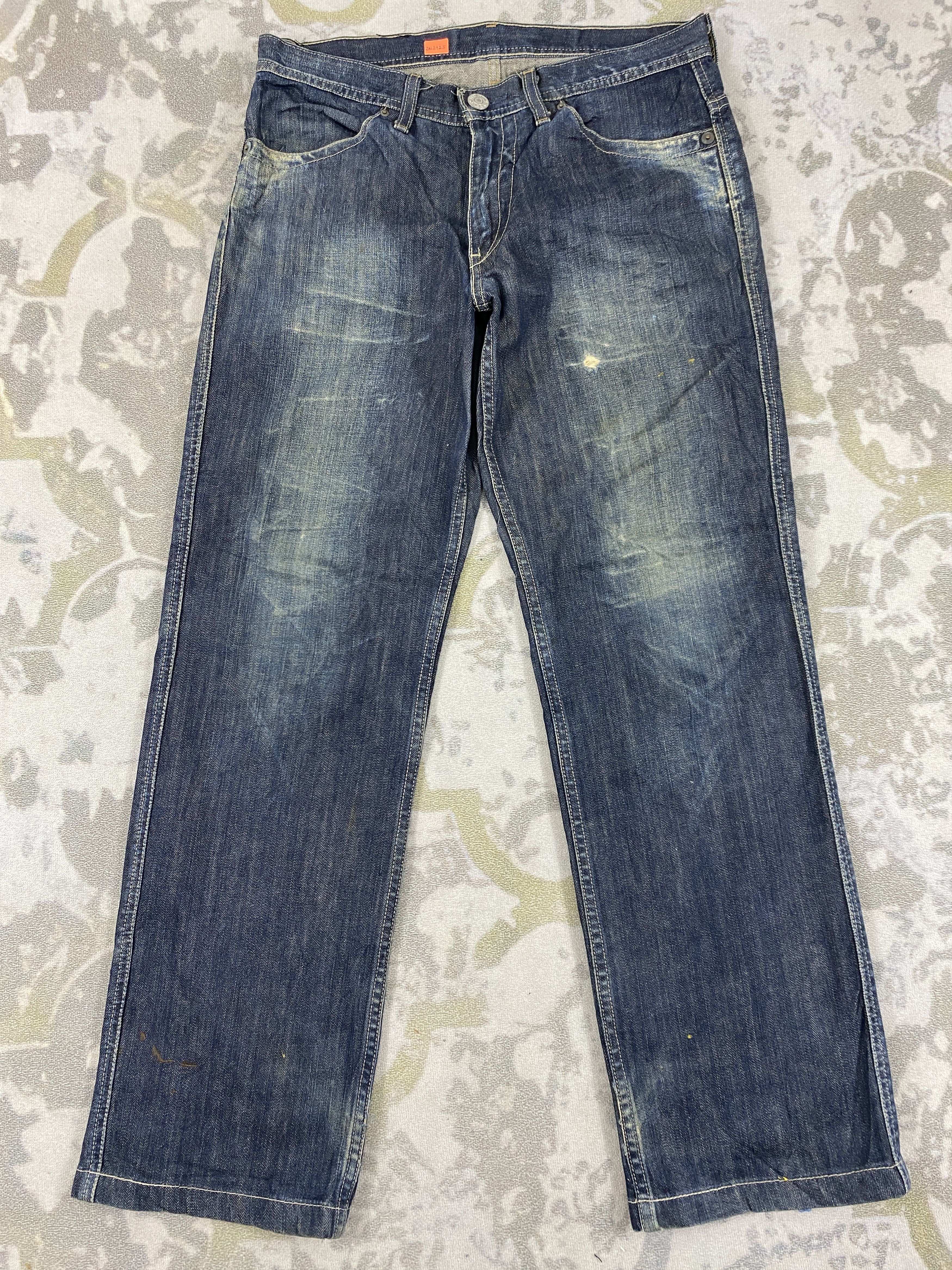 Levi's Distressed Vintage Levi's 704 Jeans 33x29.5 Denim- JN3925 Size US 33 - 1 Thumbnail