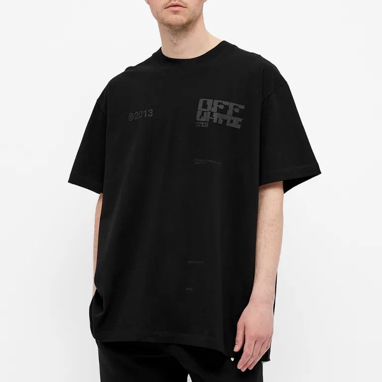 Off-White Black Tech Marker Arrows Oversized T-Shirt Size US M / EU 48-50 / 2 - 5 Thumbnail