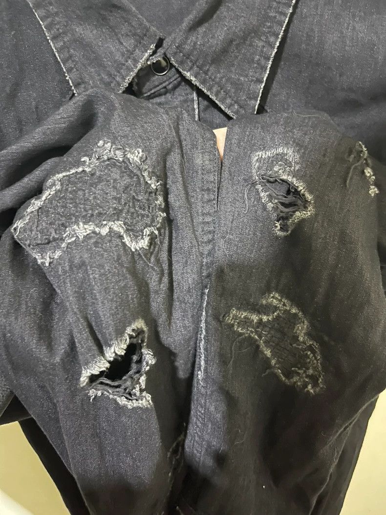 Saint Laurent Paris saint Laurent paris16ss Genuine Cat's Eye Black Shirt 2503 Size US M / EU 48-50 / 2 - 4 Thumbnail