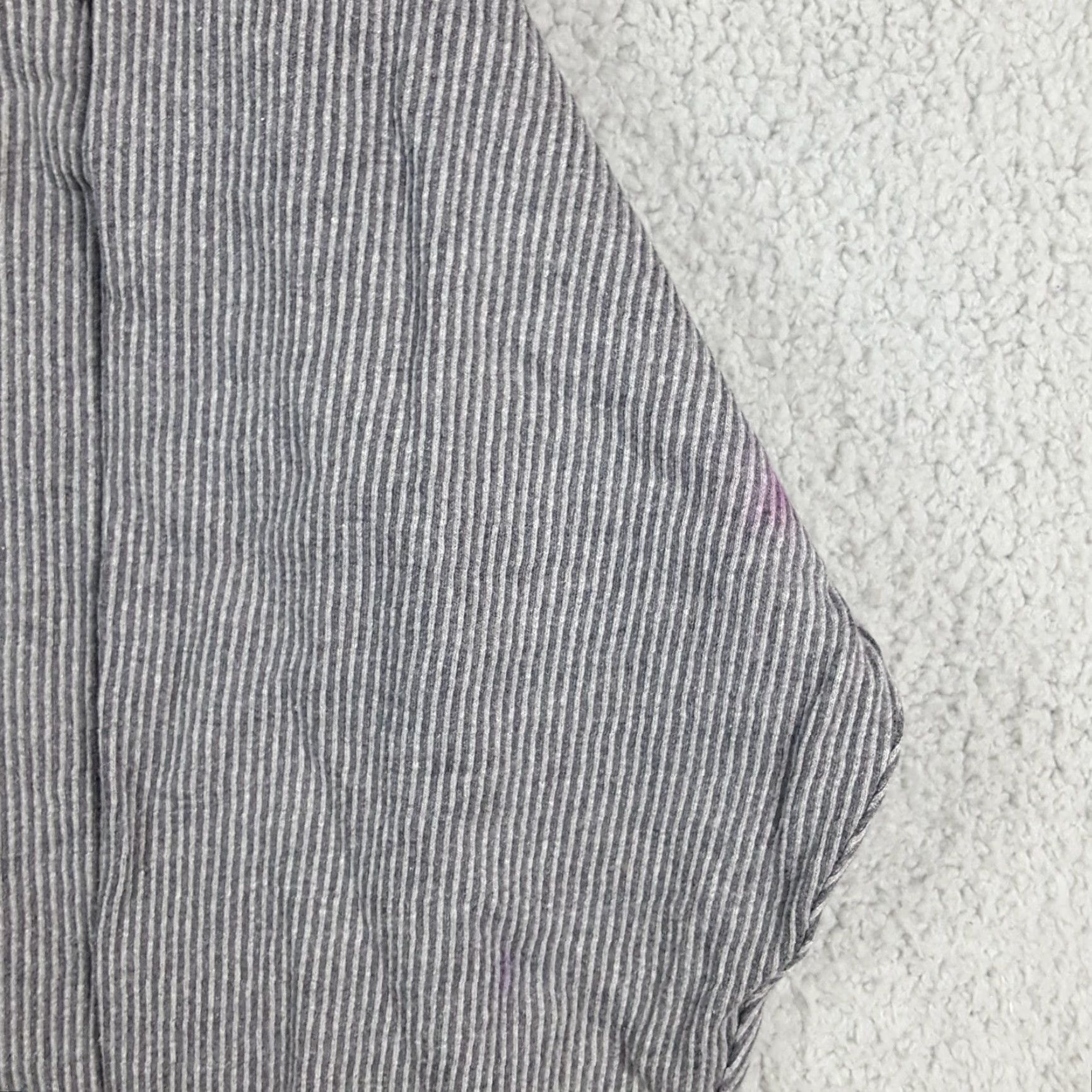 Vintage VINTAGE Cal Cru Miami Retro Striped Polo Shirt Long Sleeve XL Gray 90s Beach Mens Size US XL / EU 56 / 4 - 3 Thumbnail