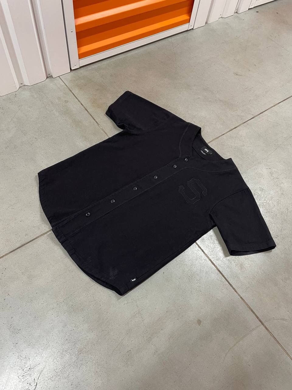 90’s Vintage Stussy Shirt “S” Logo Buttons Up