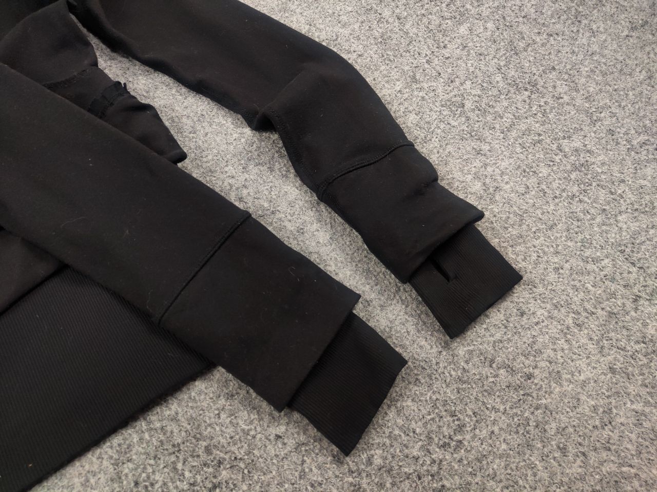 Lululemon Lululemon Stretch Black Braids High neck Zip Front Jacket Size M / US 6-8 / IT 42-44 - 11 Thumbnail