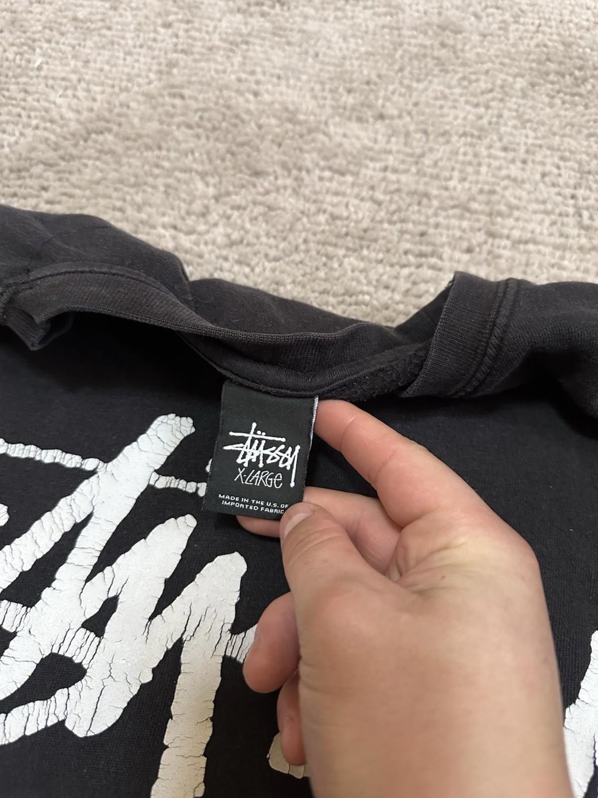 Stussy Stussy Vintage made in USA Longsleeve Big logo Size US XL / EU 56 / 4 - 8 Thumbnail