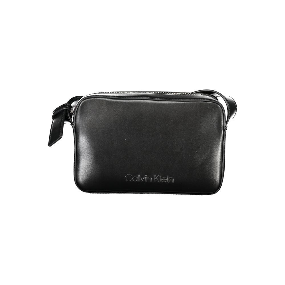 Calvin Klein Black Polyester Women's Handbag Size ONE SIZE - 1 Thumbnail