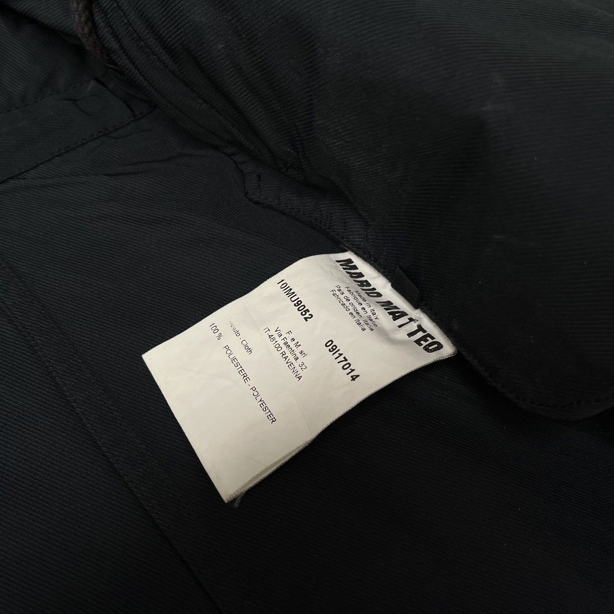 Mario Matteo Parka Fishtail Jacket Mario Matteo Italian designer Size US M / EU 48-50 / 2 - 7 Thumbnail