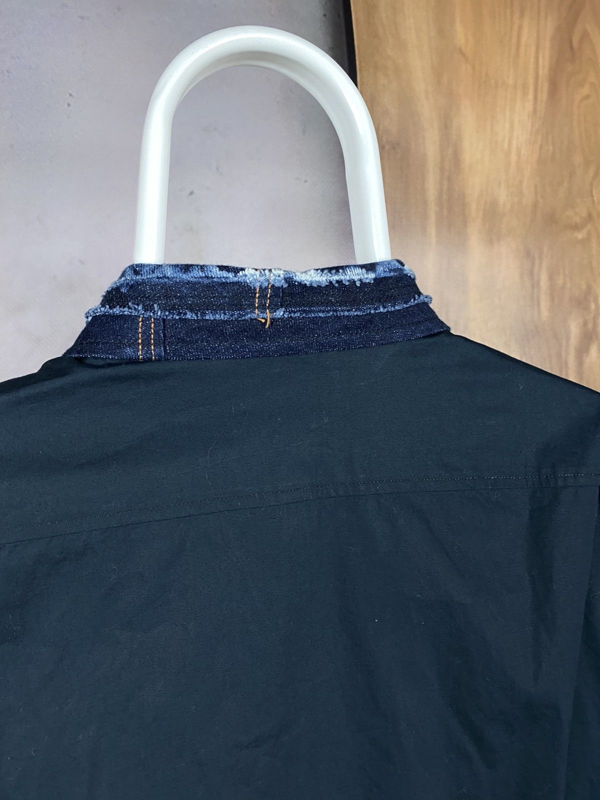 Diesel 🍇Shirt Button Up Diesel Slim Fit Denim Color Designer Tee🍇 Size US XL / EU 56 / 4 - 11 Thumbnail
