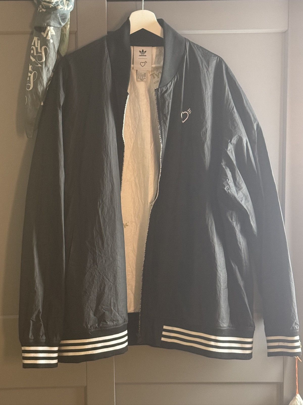 Adidas × Human Made Adidas Originals x Human Made Tyvek Bomber Jacket — XXL Size US XXL / EU 58 / 5 - 1 Thumbnail