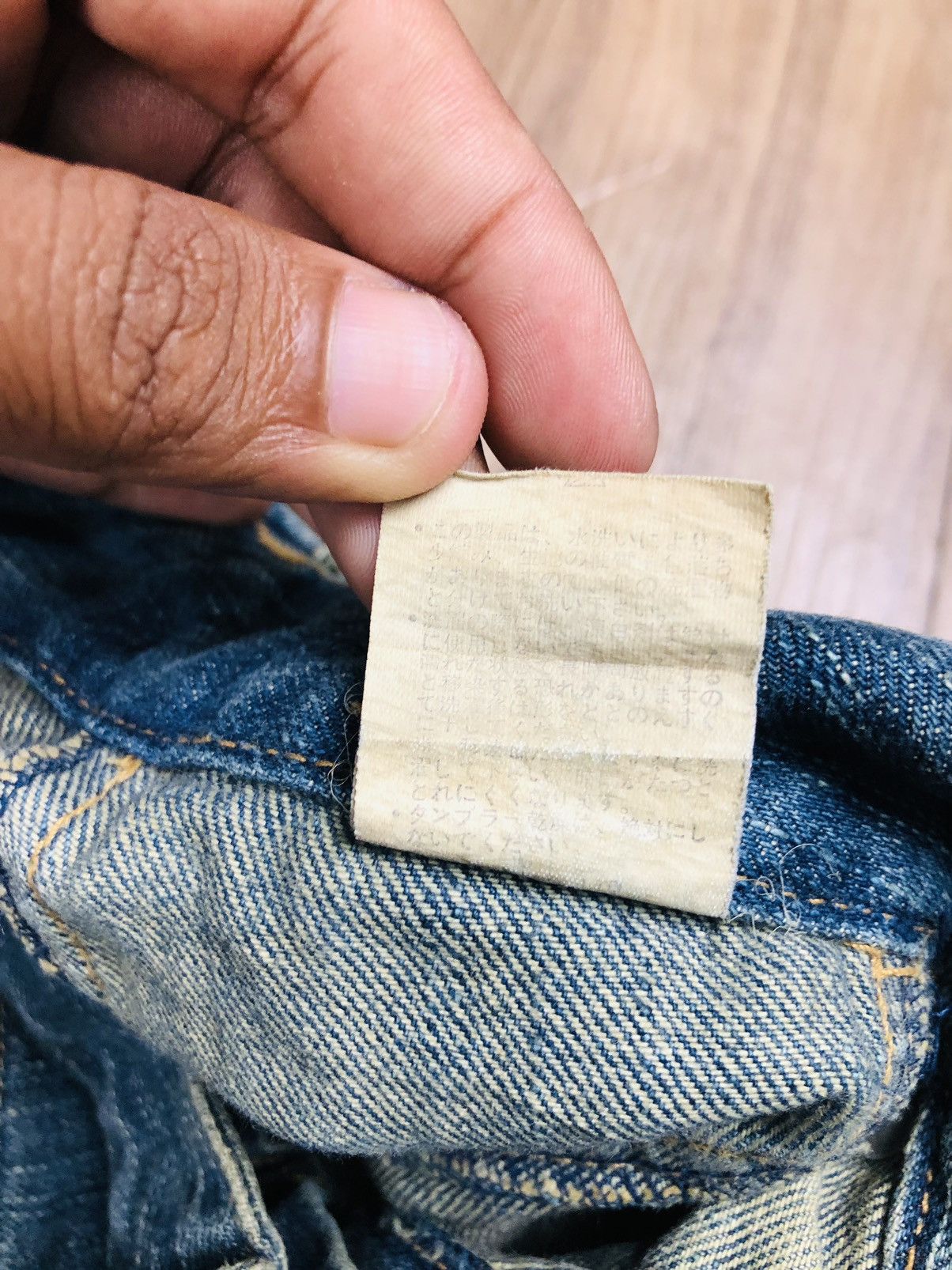 Japanese Brand Lav Y2k Multi-Pocket Cargo Flare Jeans (37) Size US 29 - 15 Thumbnail